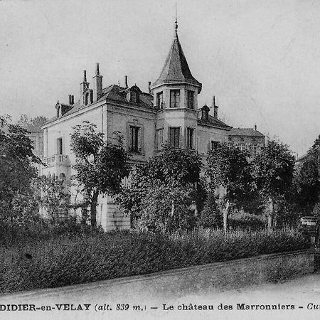 Les Marronniers Acomodação com café da manhã Saint-Didier-en-Velay Exterior foto